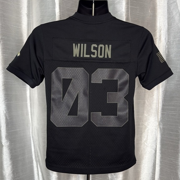 Nike NFL On Field Salute to Service Youth Limited Russell Wilson 03 Seahawks - Picture 4 of 13